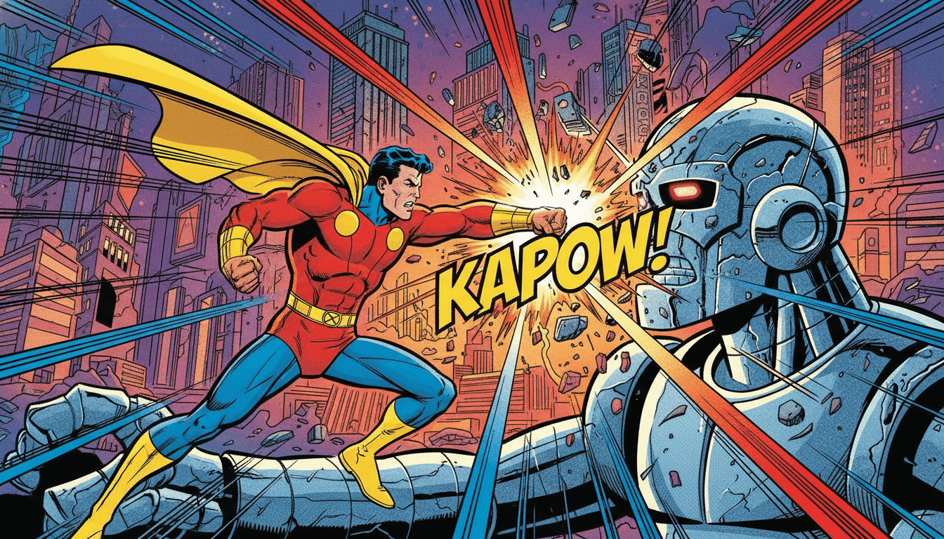 لوحة قصص مصورة