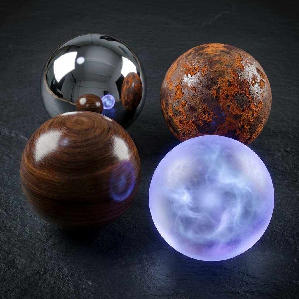 Генерация PBR материалов